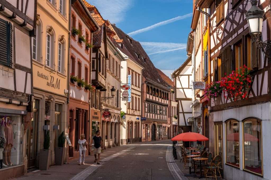 Ville de Wissembourg en France